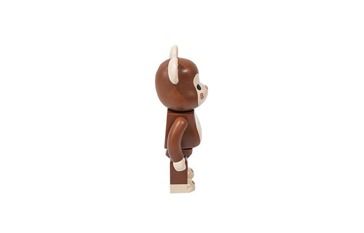 【代購】BE@RBRICK X Clot Monkey Edison Chen Juice Brown