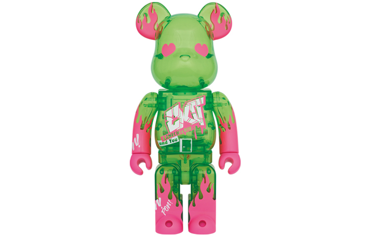 【代購】BE@RBRICK Exit Green