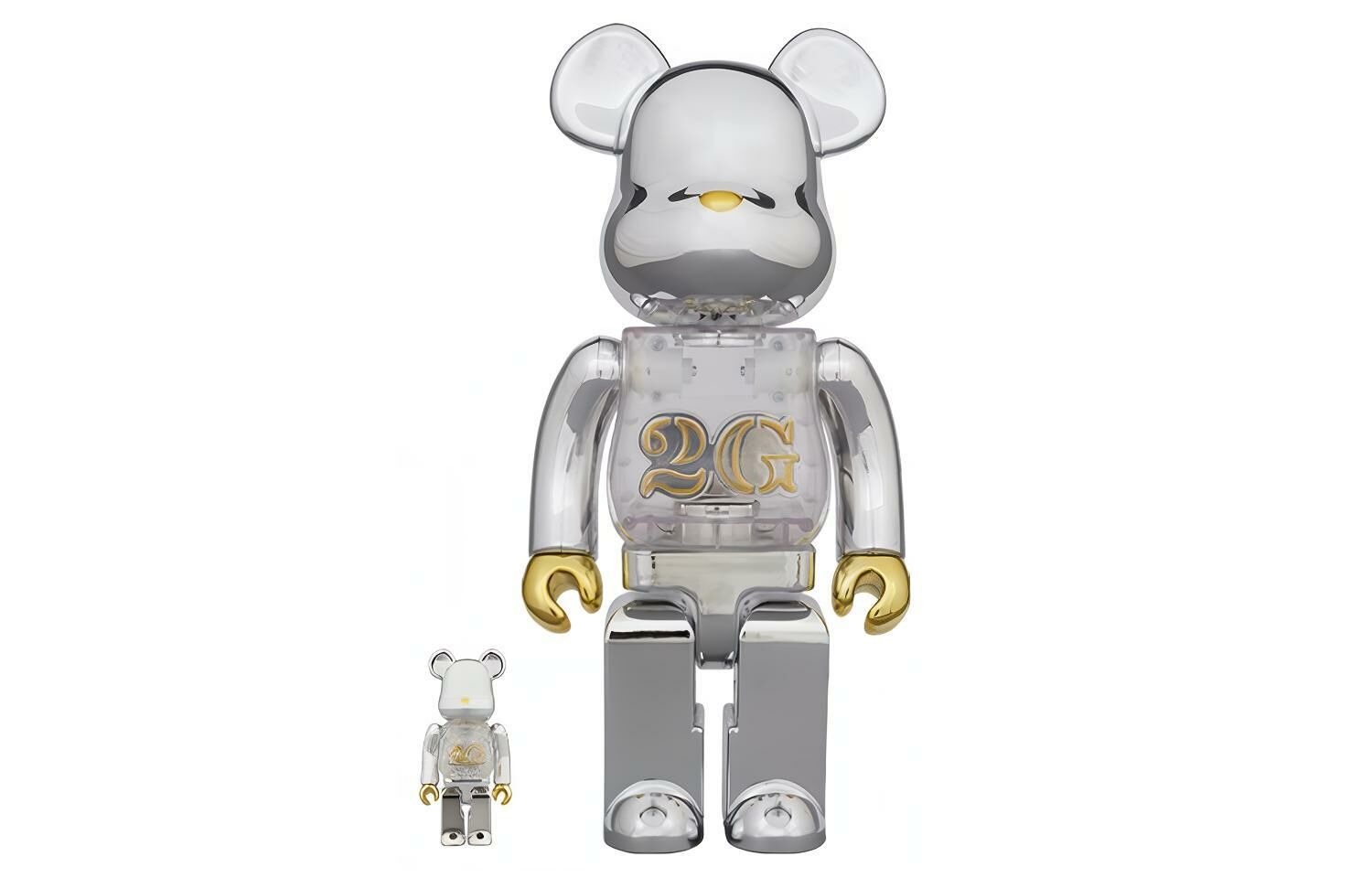 【代購】BE@RBRICK X 2G
