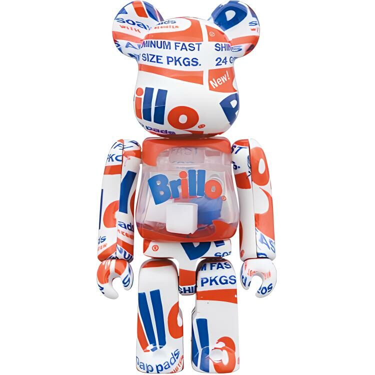 【代購】BE@RBRICK ANDY WARHOL Brillo 2022