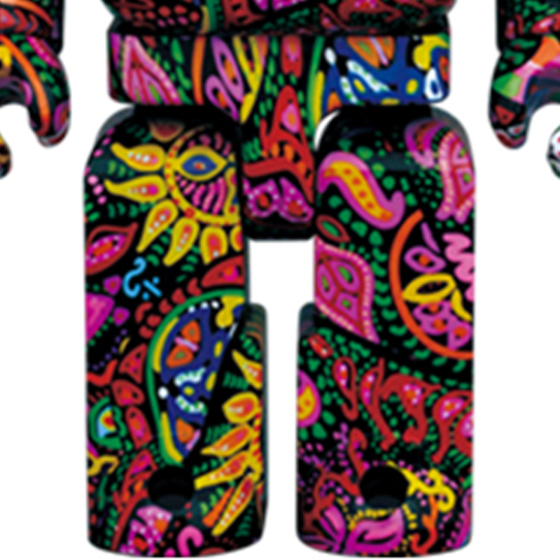 【代購】BE@RBRICK Psychedelic Paisley 100％ & 400％