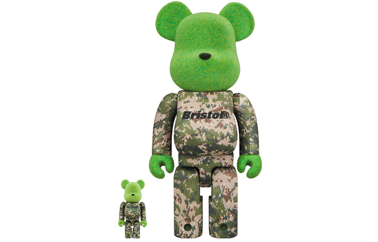 【代購】BE@RBRICK X READYMADE X FCReal Bristol 100% & 400%