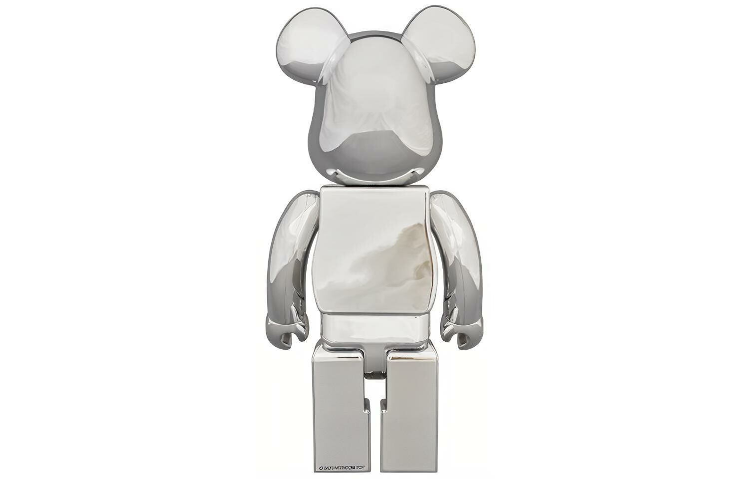 【代購】BE@RBRICK Daruma “GOUKAKU” Silver Plated 400%