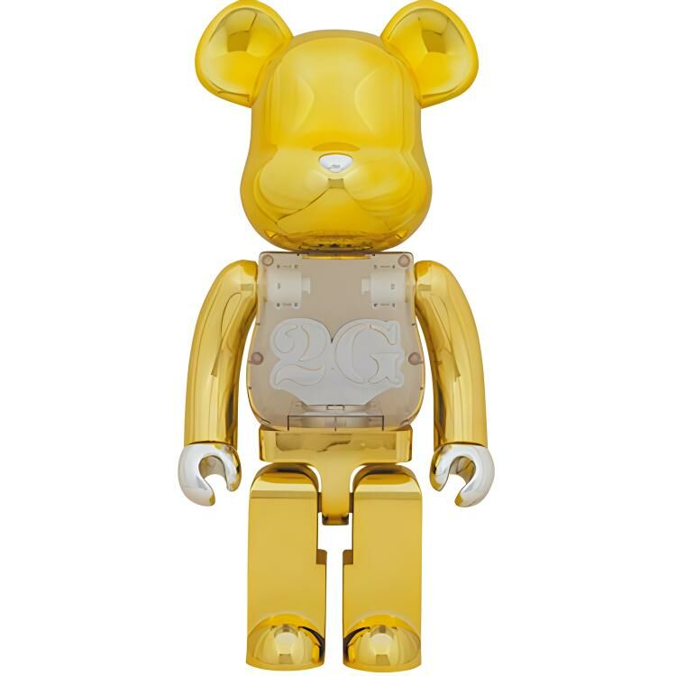 【代購】BE@RBRICK 2G Reverse Gold Light Up