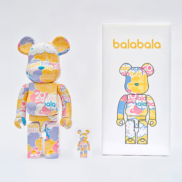 【代購】BE@RBRICK x BALABALA X Medicom Toy Brand Collaboration Collection Trendy Figures 7cm/28cm