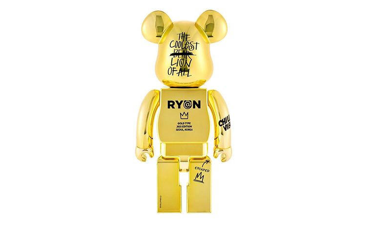 【代購】BE@RBRICK X Kakao Ryan Gold
