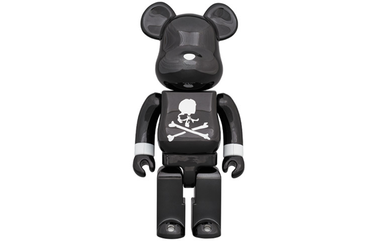 【代購】BE@RBRICK X Mastermind Japan Black Chrome Ver.