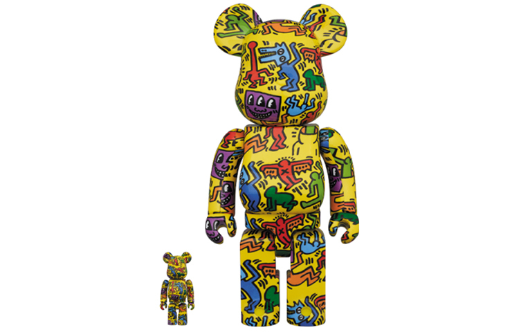 【代購】BE@RBRICK Keith Haring #5 100% & 400%