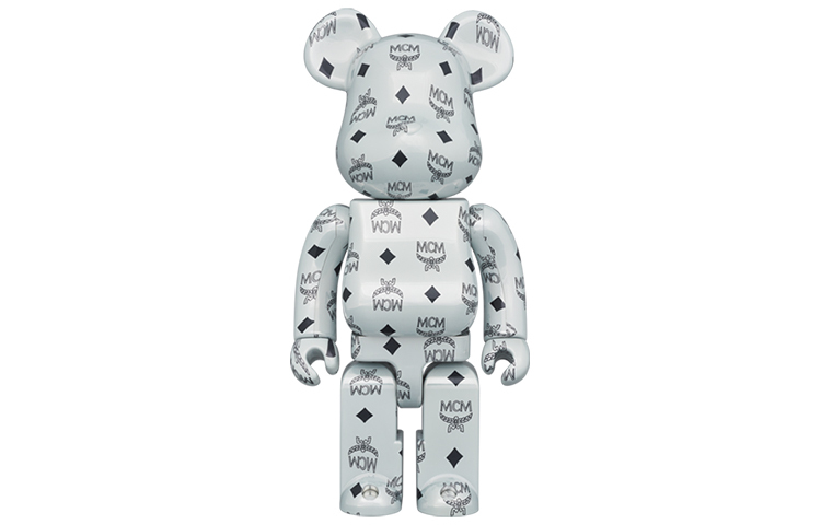 【代購】BE@RBRICK X Mcm White Chrome Ver.