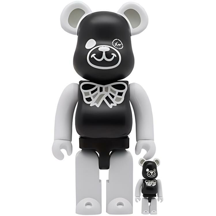 【代購】BE@RBRICK X FREEMASONRY X FRAGMENT Hiroshi Fujiwara DESIGN Trendy Figures