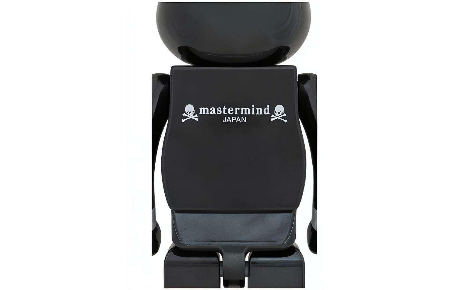 【代購】BE@RBRICK X Mastermind Japan Black Chrome Ver.