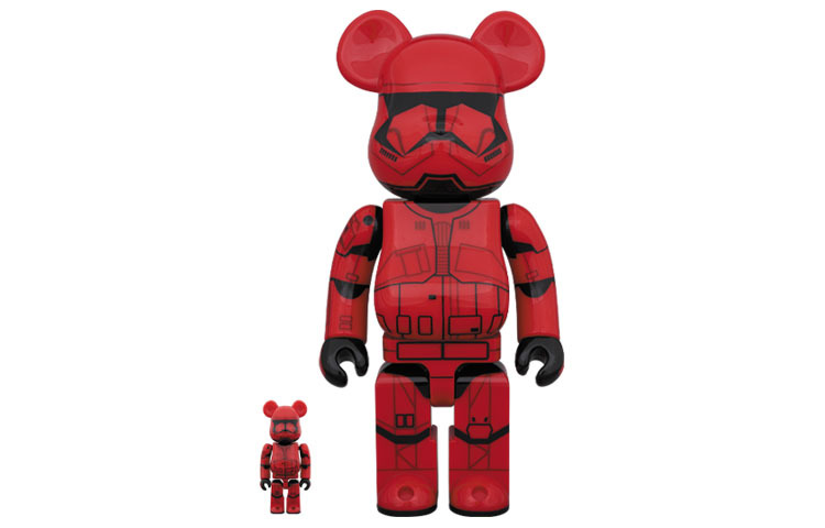 【代購】BE@RBRICK SITH TROOPERTM CHROME Ver. 100％ & 400％