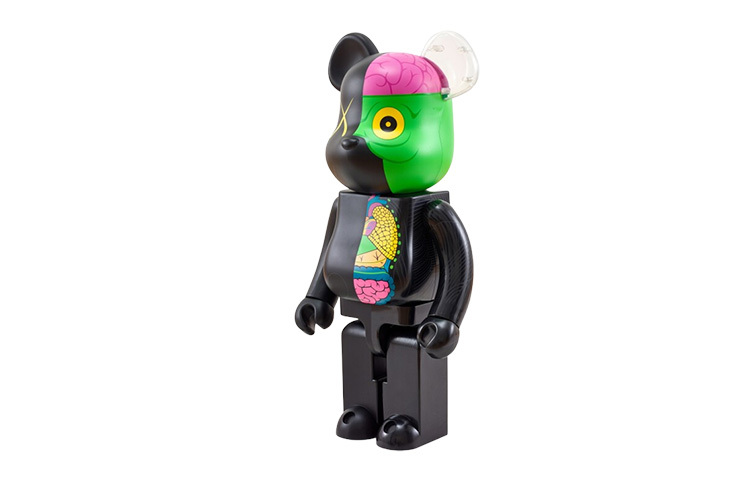 【代購】BE@RBRICK Bearbrick Dissected Black