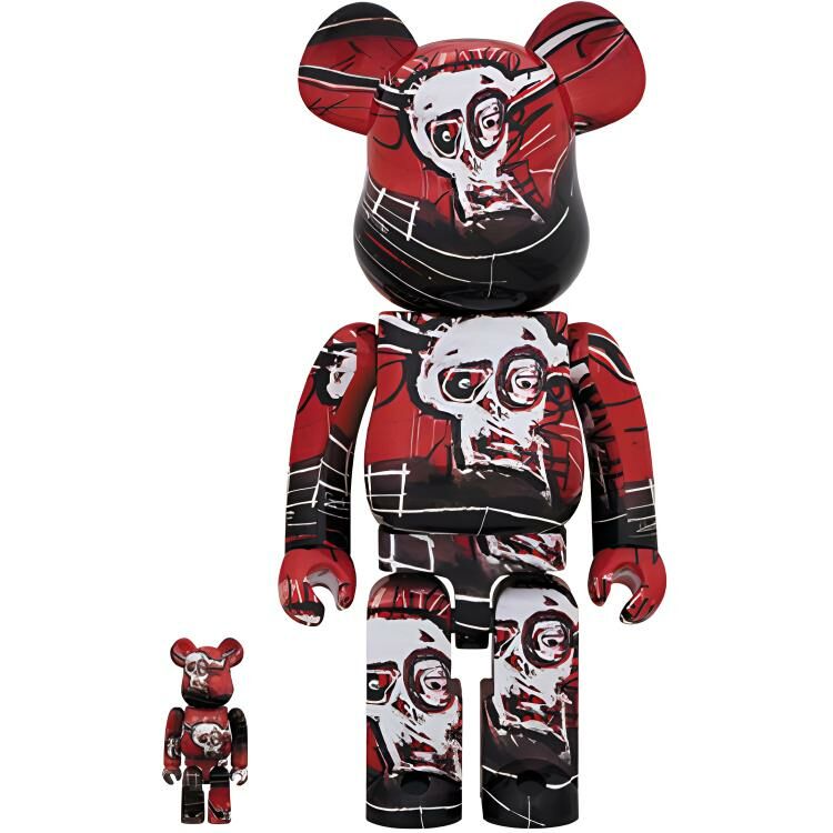 【代購】BE@RBRICK Basquiat Trendy Figures