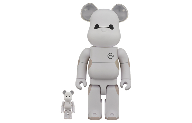 【代購】BE@RBRICK Baymax Gray