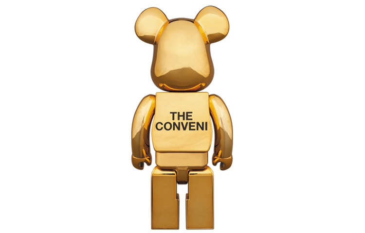 【代購】BE@RBRICK X The Conveni X Fragment Gold