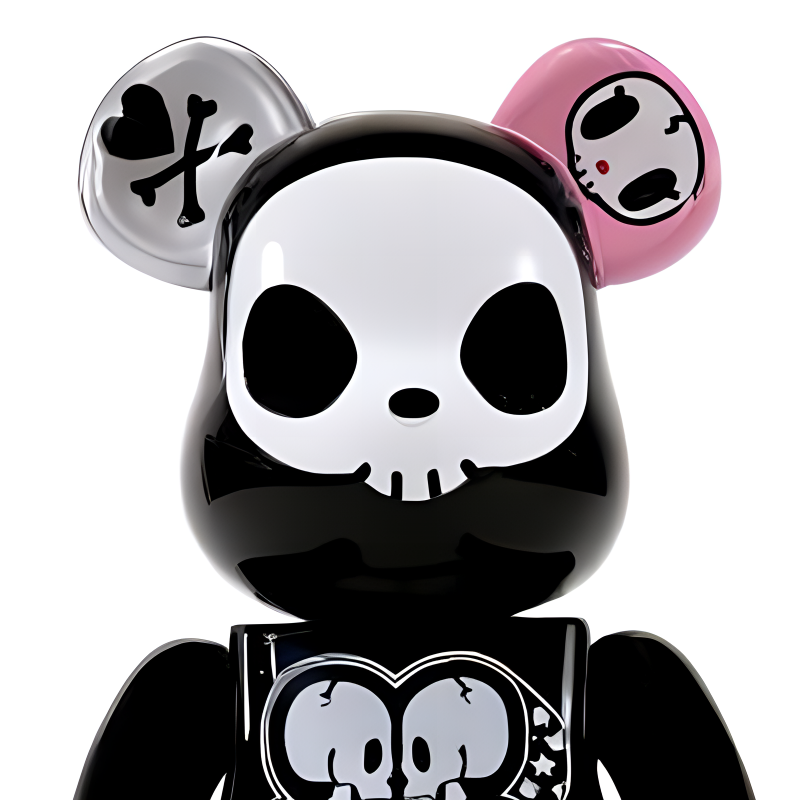 【代購】BE@RBRICK X Tokidoki Adios