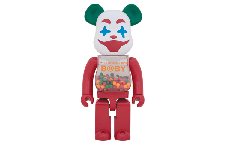 【代購】BE@RBRICK My First BE@RBRICK Jester Ver. Red Multicolor