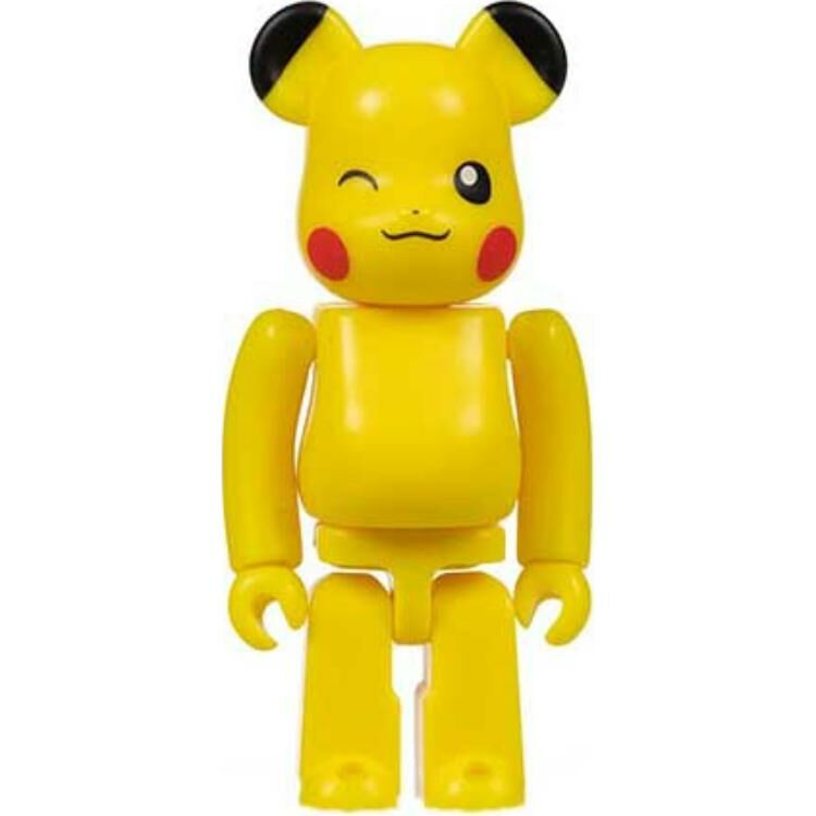 【代購】BE@RBRICK X Pokemon Center Pikachu Strike A Pose