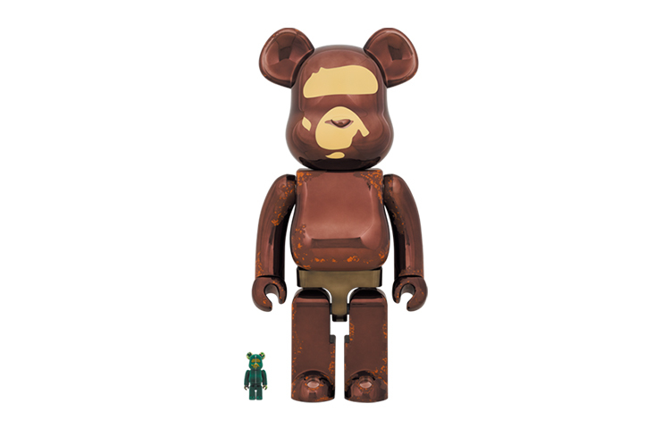 【代購】BE@RBRICK A BATHING APER × READYMADER 100% & 1000%