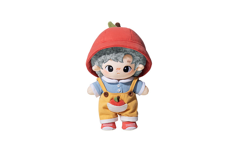 【代購】POP MART HACIPUPU Preschool Collection Cotton Doll Please Eat Apple Dolls Plush Doll 22cm Height