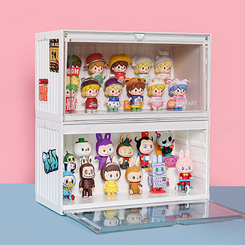 【代購】POP MART Pop Mart IP Container Glow-in-The-Dark Display Case Model Accessories