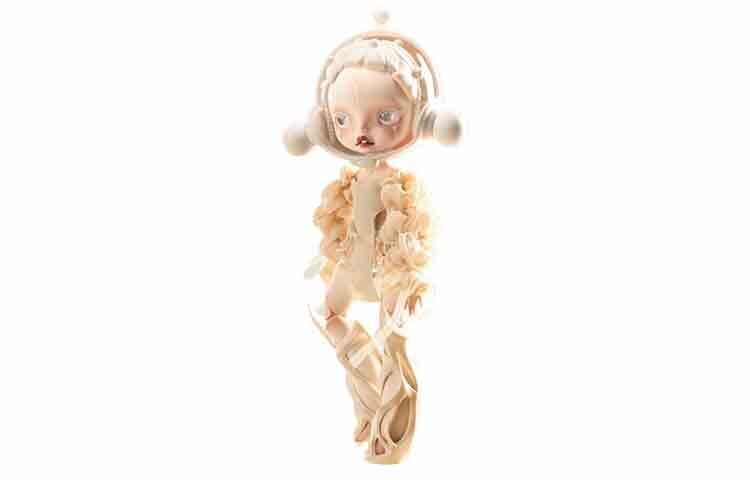 【代購】POP MART Bubble Mate IP SKULLPANDA White Dew Ball Jointed Dolls
