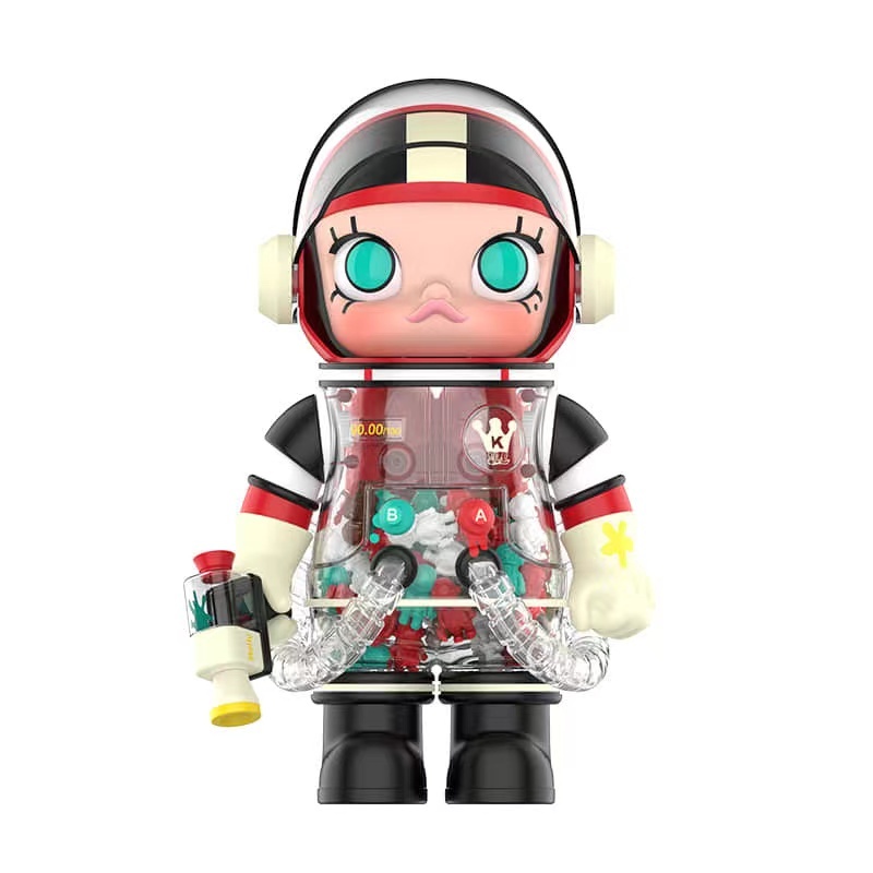 【代購】POP MART 400% Molly MEGA SPACE Graffiti Trendy Figures 29.5cm