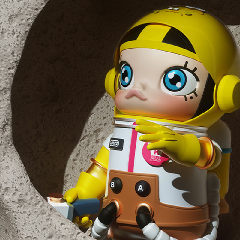 【代購】POP MART Mega Collection Space Molly X Sponge Bob 1000%