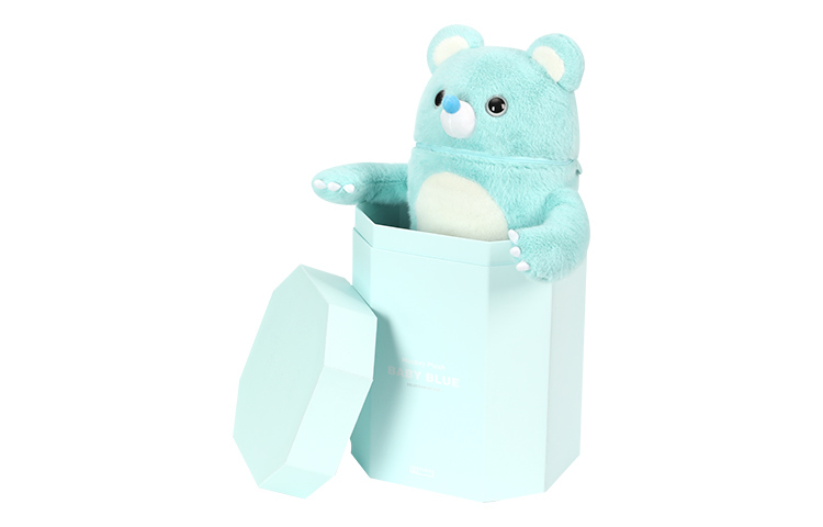 【代購】POP MART Pop Mart Qi Other IP INSTINCTOY Muckey Royal Baby Blue Dolls Plush Doll 30CM High