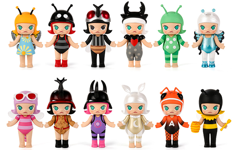【代購】POP MART Molly Insect-Inspired Collection Blind Box Products Whole Set 12 Pcs