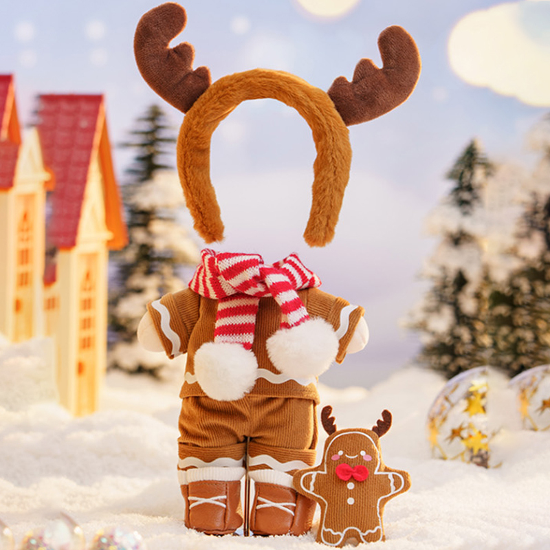 【代購】POP MART POPSUIT Doll Clothes Gingerbread Man Style Doll Products