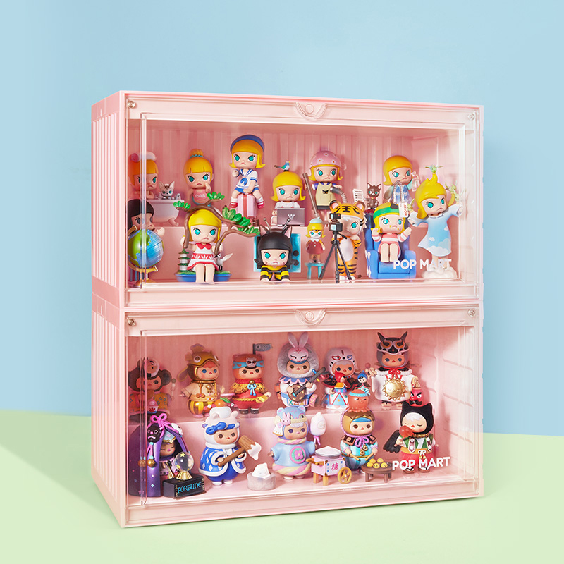 【代購】POP MART Pop Mart Qi Other IP Container Model Accessories Pink 17cm