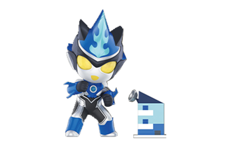 【代購】POP MART Ultraman Chi Other Character Blind Box Products Single Blind Box/whole Box 9 Pcs