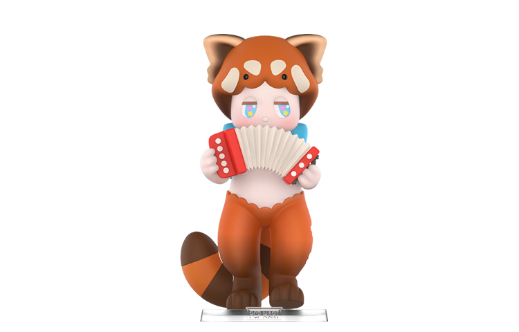 【代購】POP MART Pop Mart Qi Other IP SATYR RORY Little Raccoon Hanging Card Blind Box Products 10cm