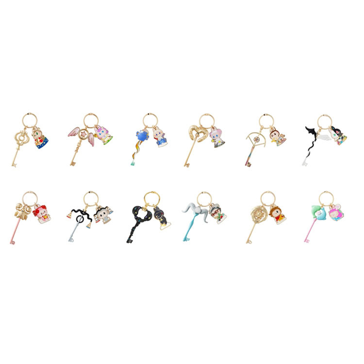 【代購】POP MART THE MONSTERS Constellation Collection Key Pendant Blind Box Products Single Mystery Box/Full Box 12 Pcs