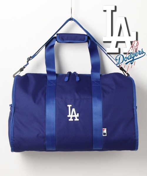 【預購】J0210903 MLB 旅行用斜孭袋 / 波士頓袋 藍色