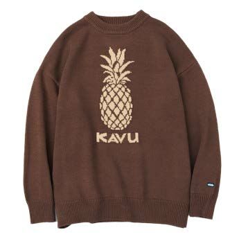 #日版 Adult Pineapple Knit #Brown
