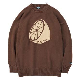 #日版 Adult Lemon Knit #Brown