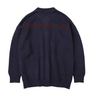 #日版 Adult Knit C/D #Navy