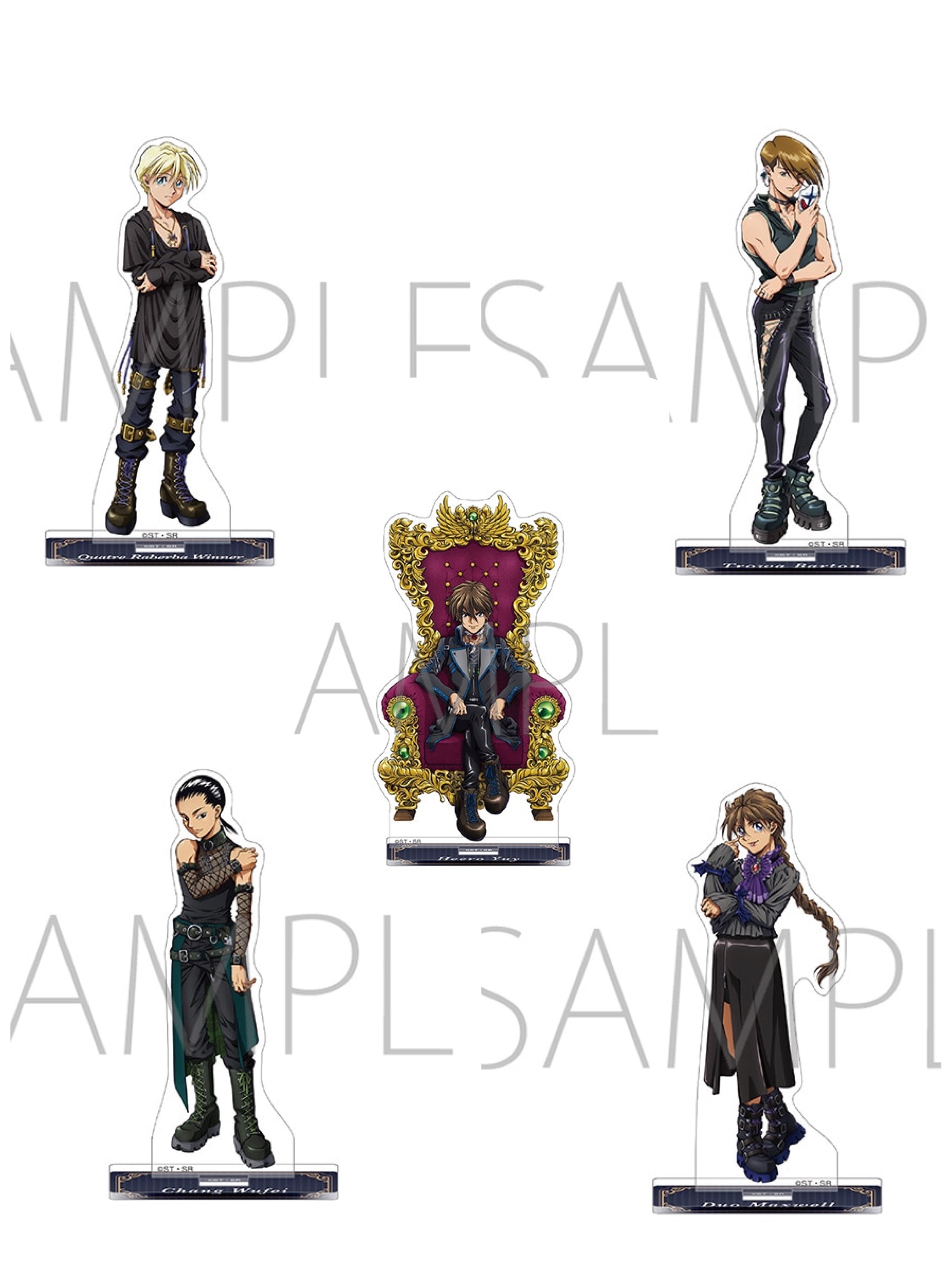 4550621286841 MOVIC 預訂 2025/4月 新機動戦記ガンダムＷ　アクリルスタンド