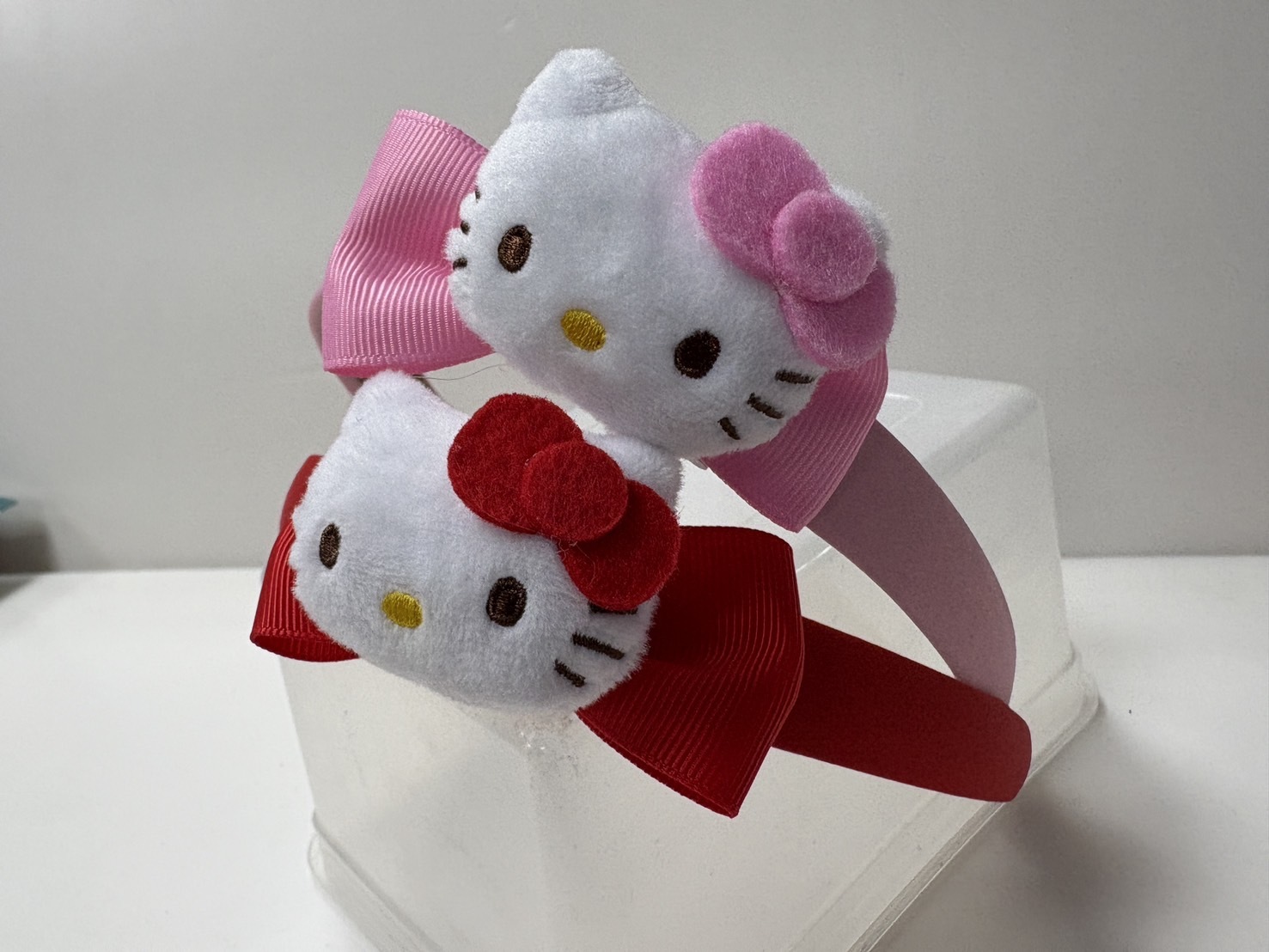 台中院｜Hello Kitty絨毛立體髮箍(2入)