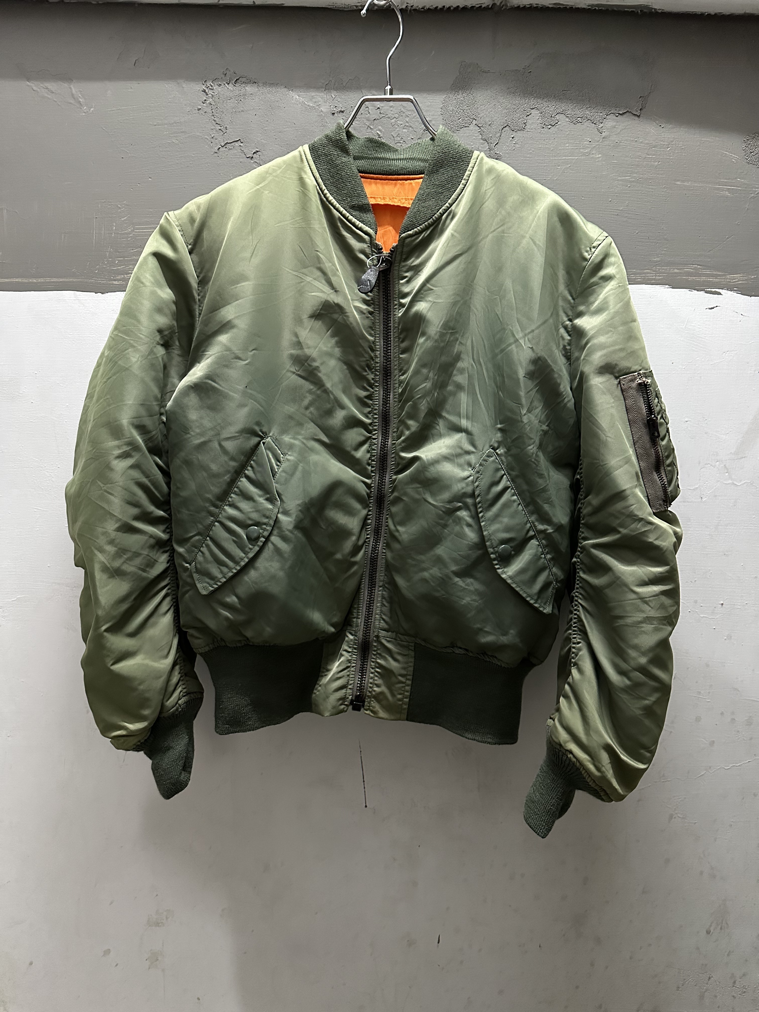 復刻版 旧Real McCOY’S MA-1 TYPE REAL McQueen Steve McQueen Model