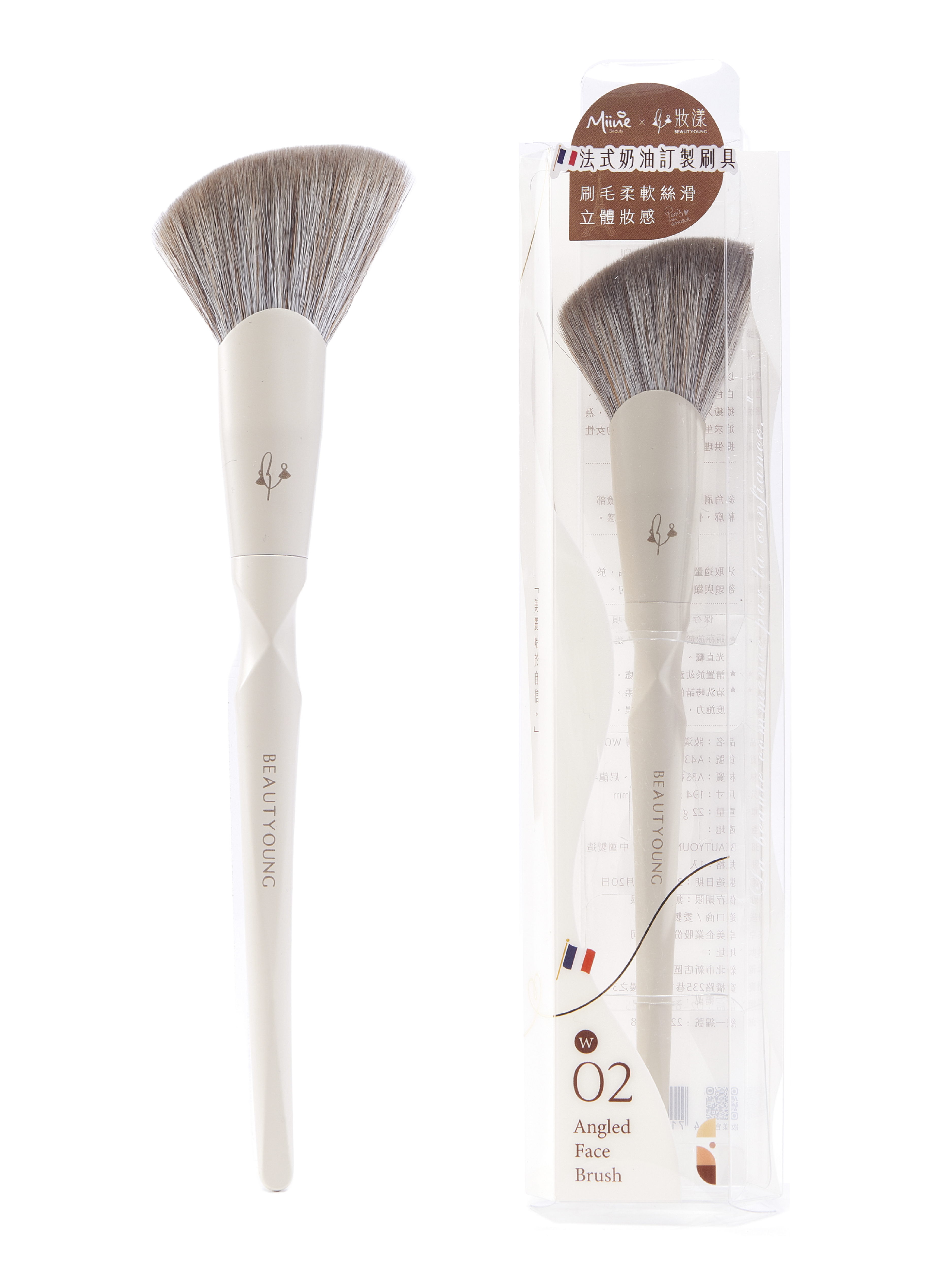 妝漾《法式奶油系列》輪廓修容刷&nbsp; W02
