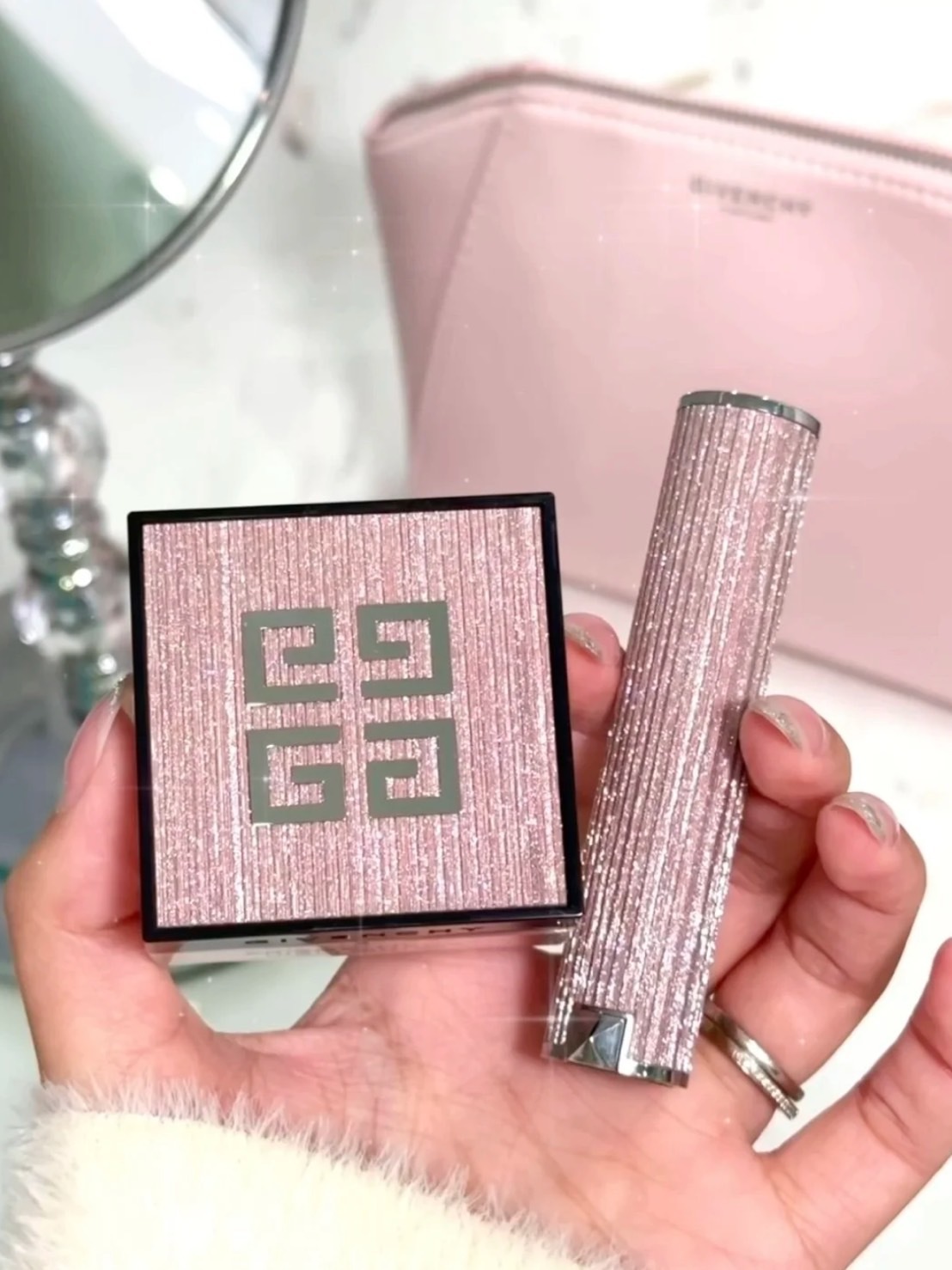 GIVENCHY 紀梵希 日本春季限定 粉鑽殼系列