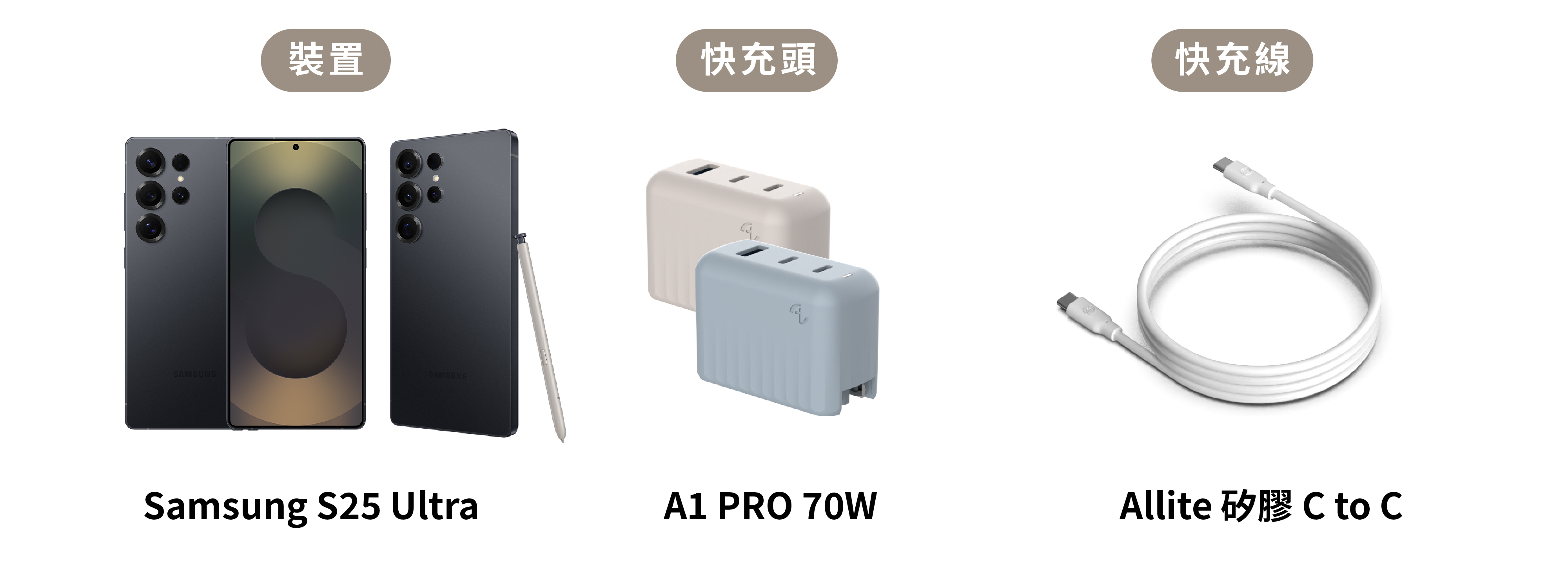 滿足快充的三大條件