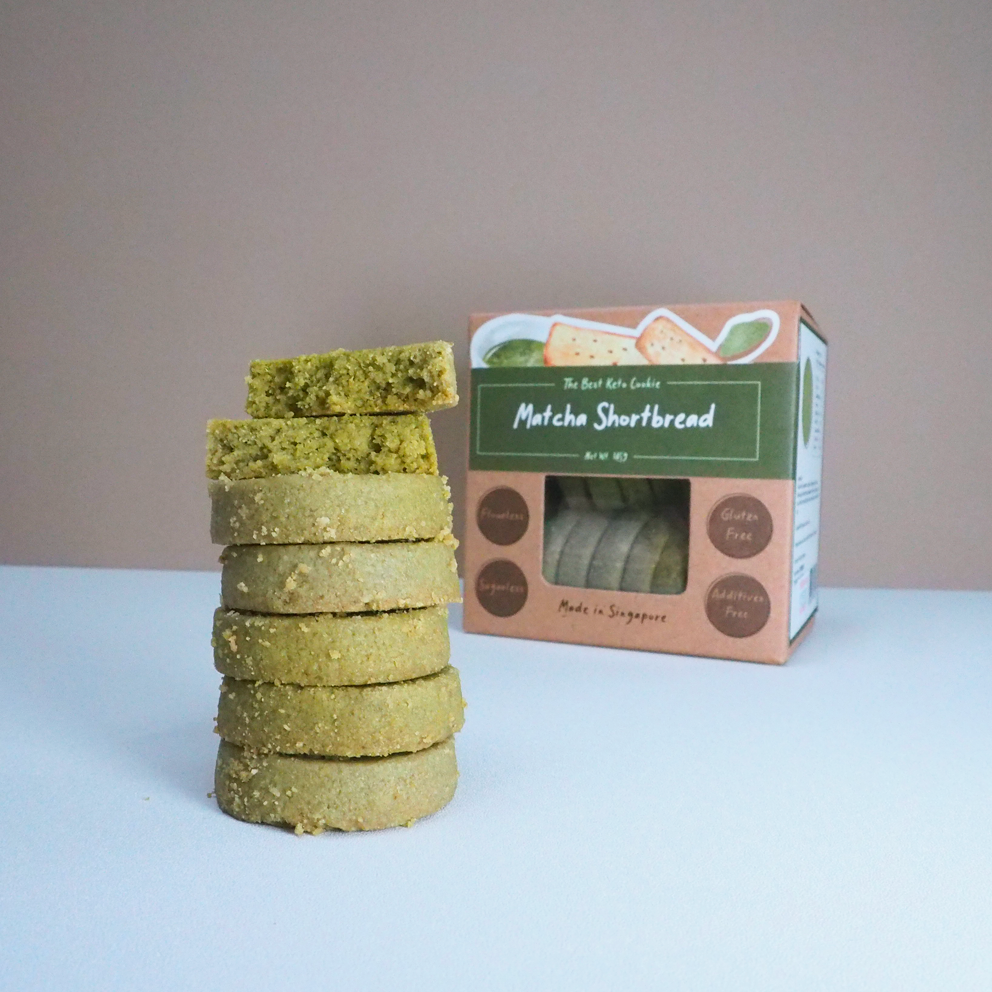 I Quit Sugar 生酮抹茶牛油曲奇 ( 145g) (59701)