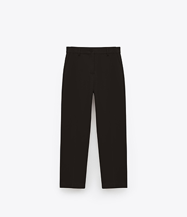 【期間限定】超顯瘦抗皺錐形西裝褲