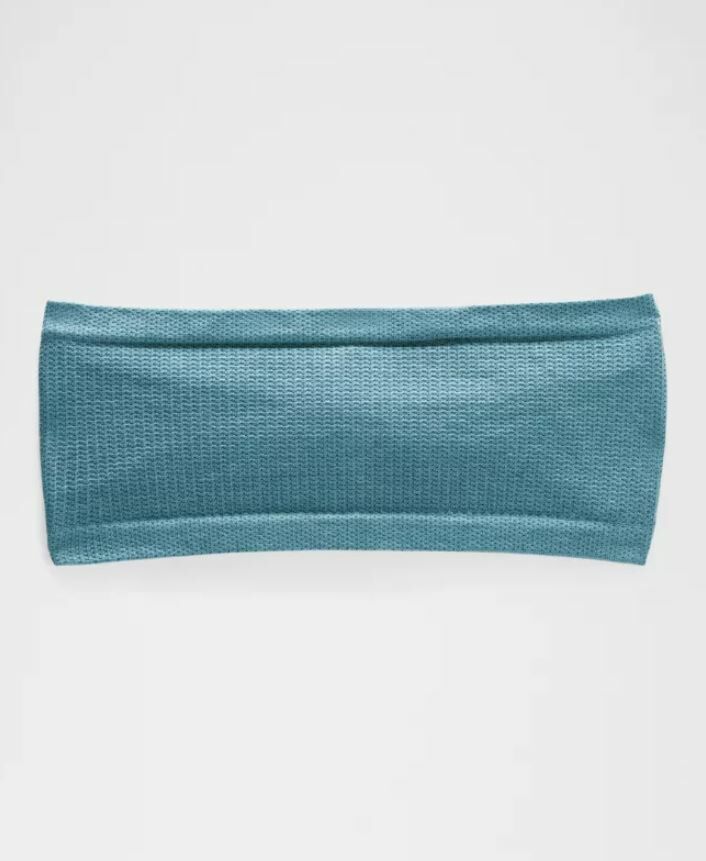 [現貨出清優惠]Lululemon 男士寬頭帶 冰川藍