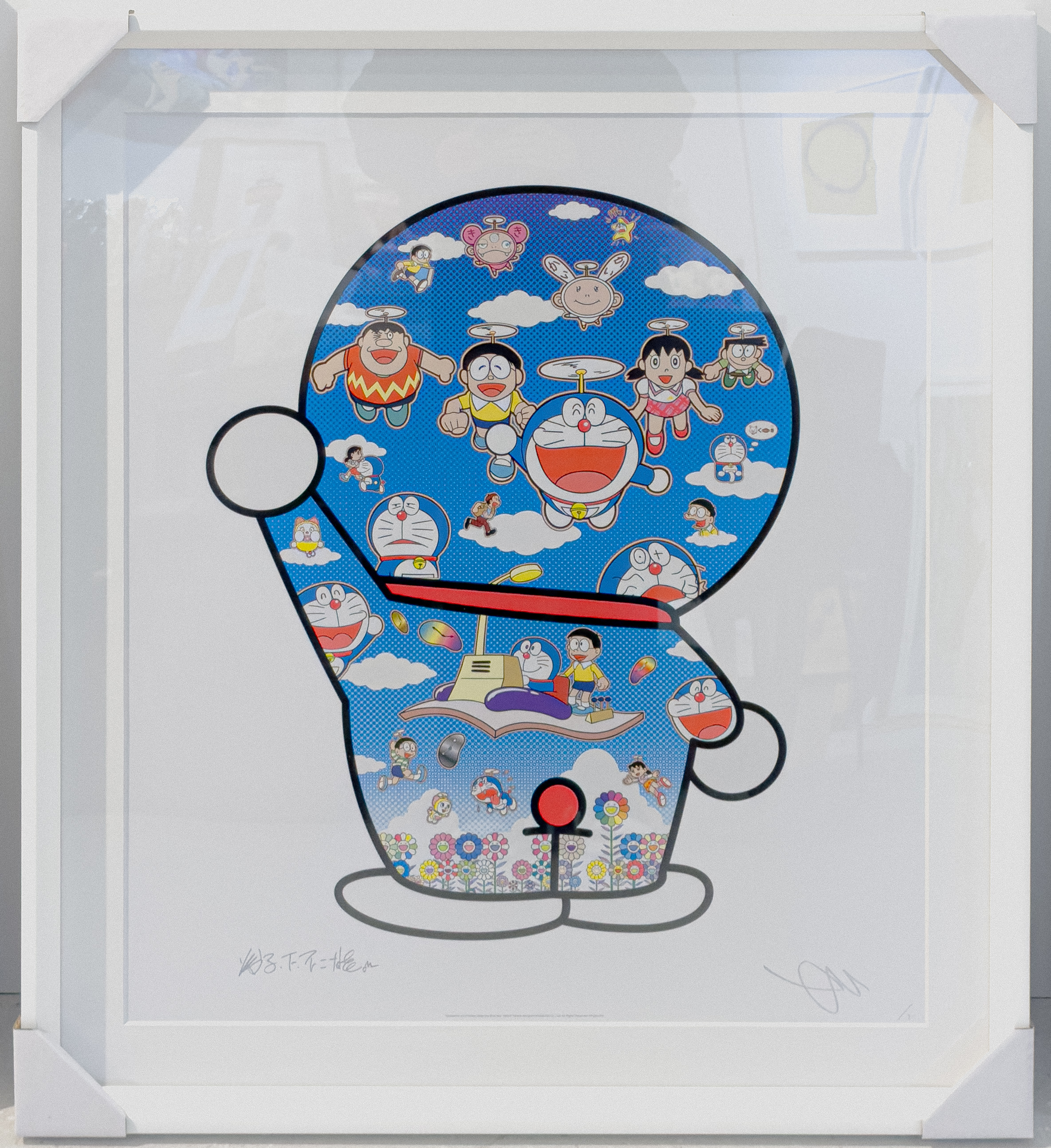 村上隆 Takashi Murakami - Doraemon and Friends Under the Blue Sky
